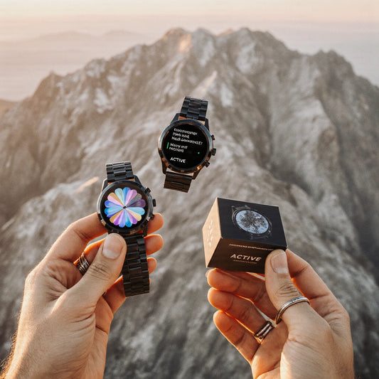 Samsung Active 2 with Rolex Chain Samsung Logo Smartwatch With Metal Strap