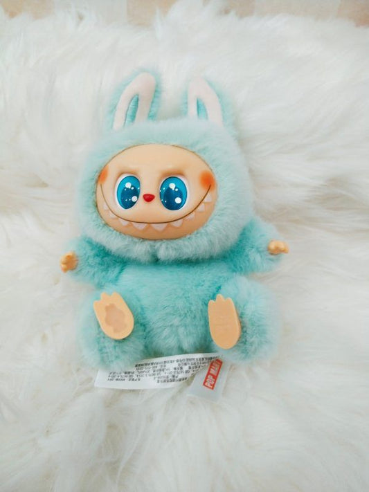 Original Labubu Doll Clothes Heartbeat Macaron Baby Pendant Clothes Enamel Face Clothes Cartoon random color Decor Gifts